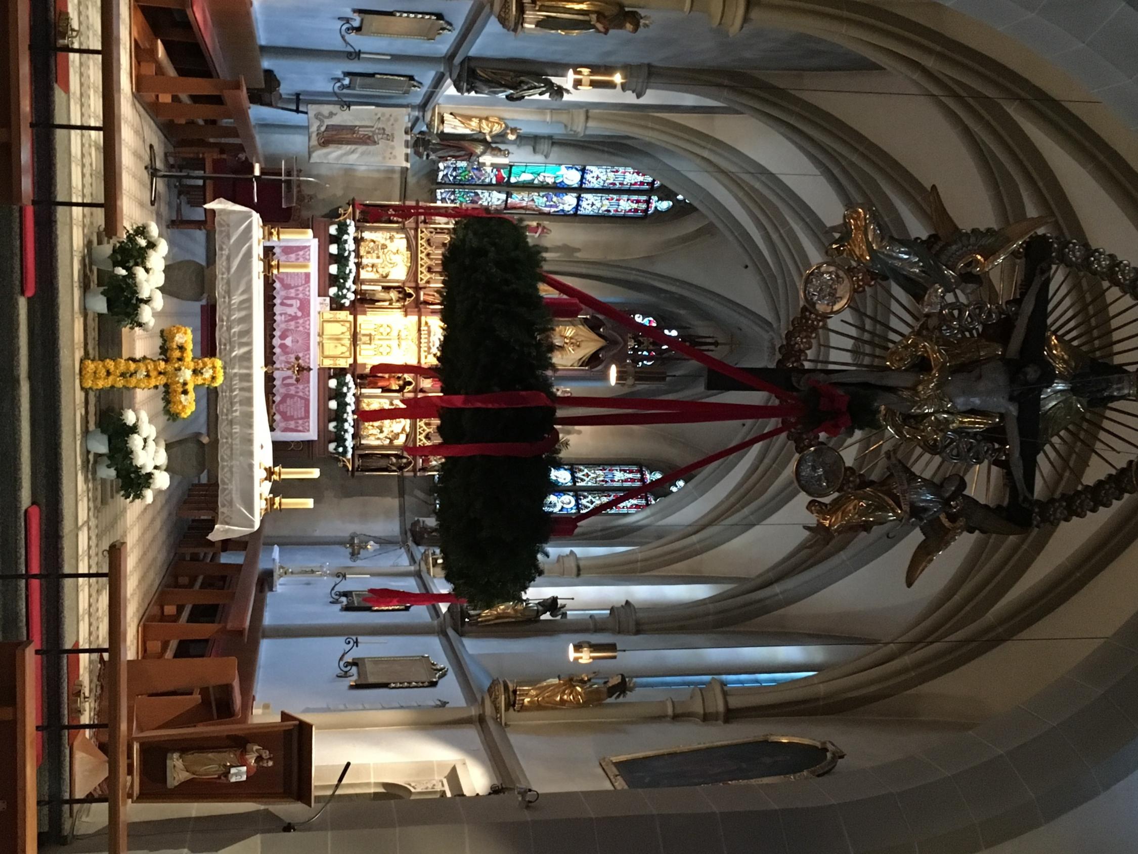 Adventskranz binden 3