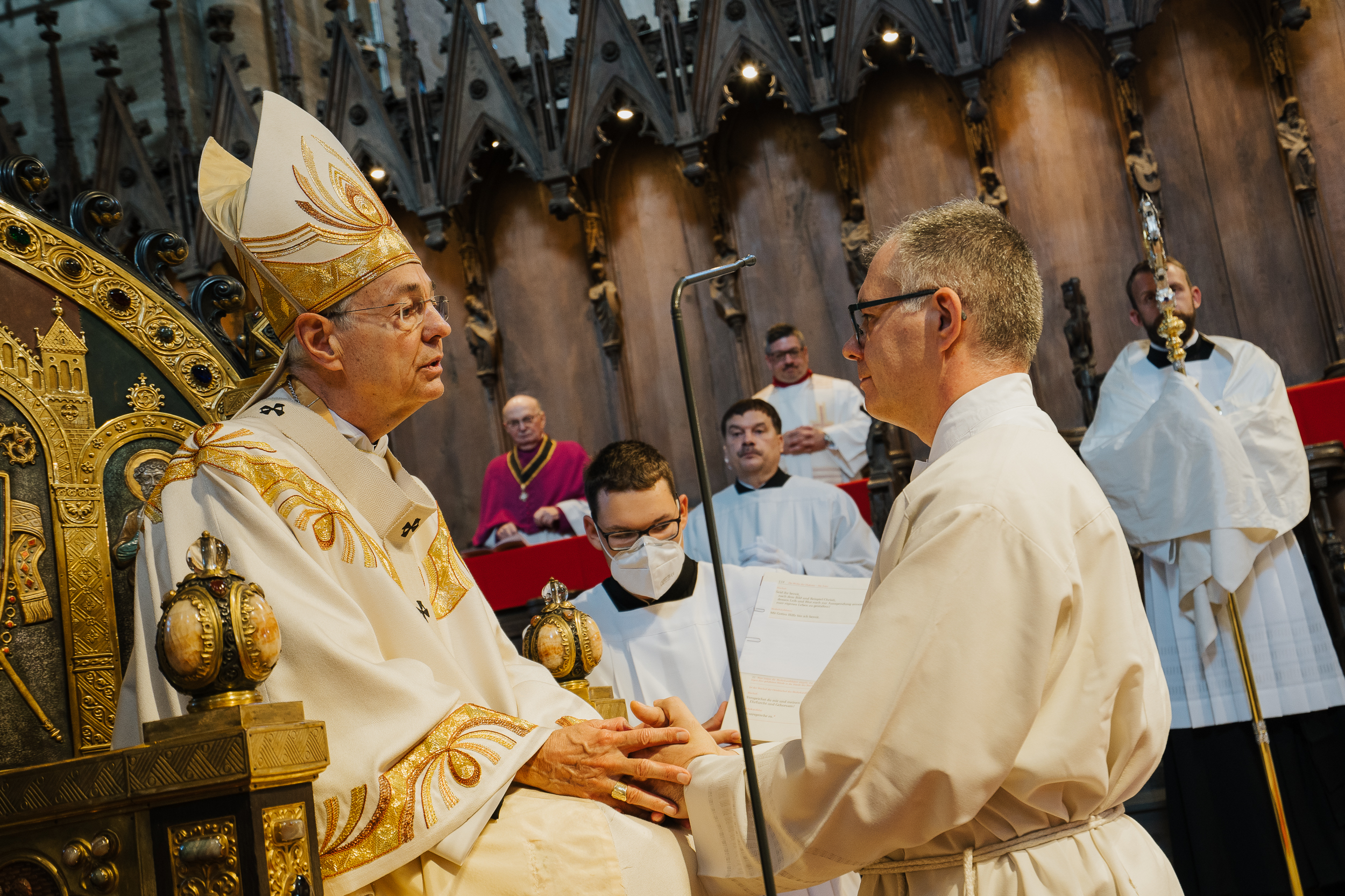 Diakonenweihe im Bamberger Dom