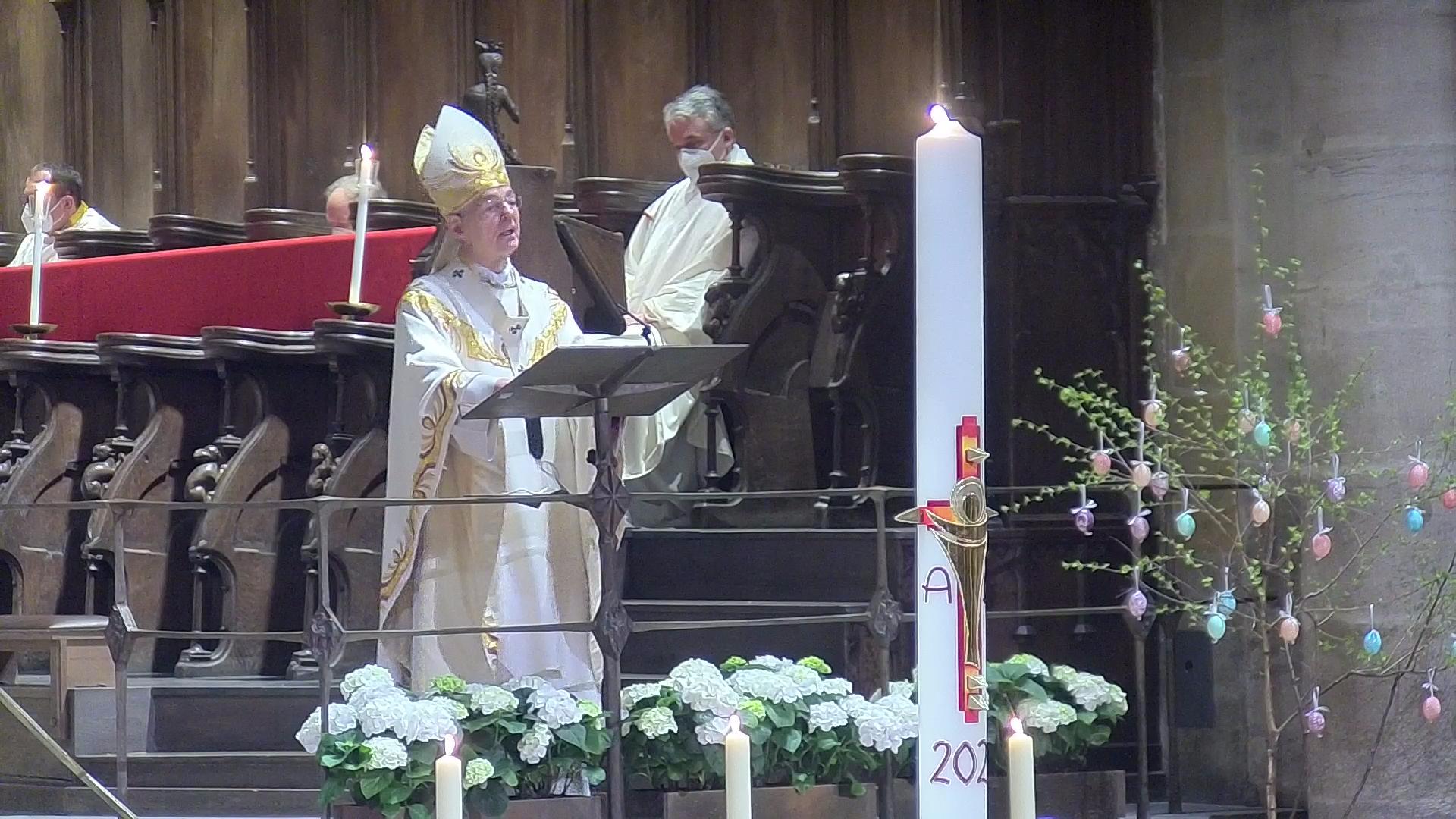 Erzbischof Schick Predigt Osternacht 2021