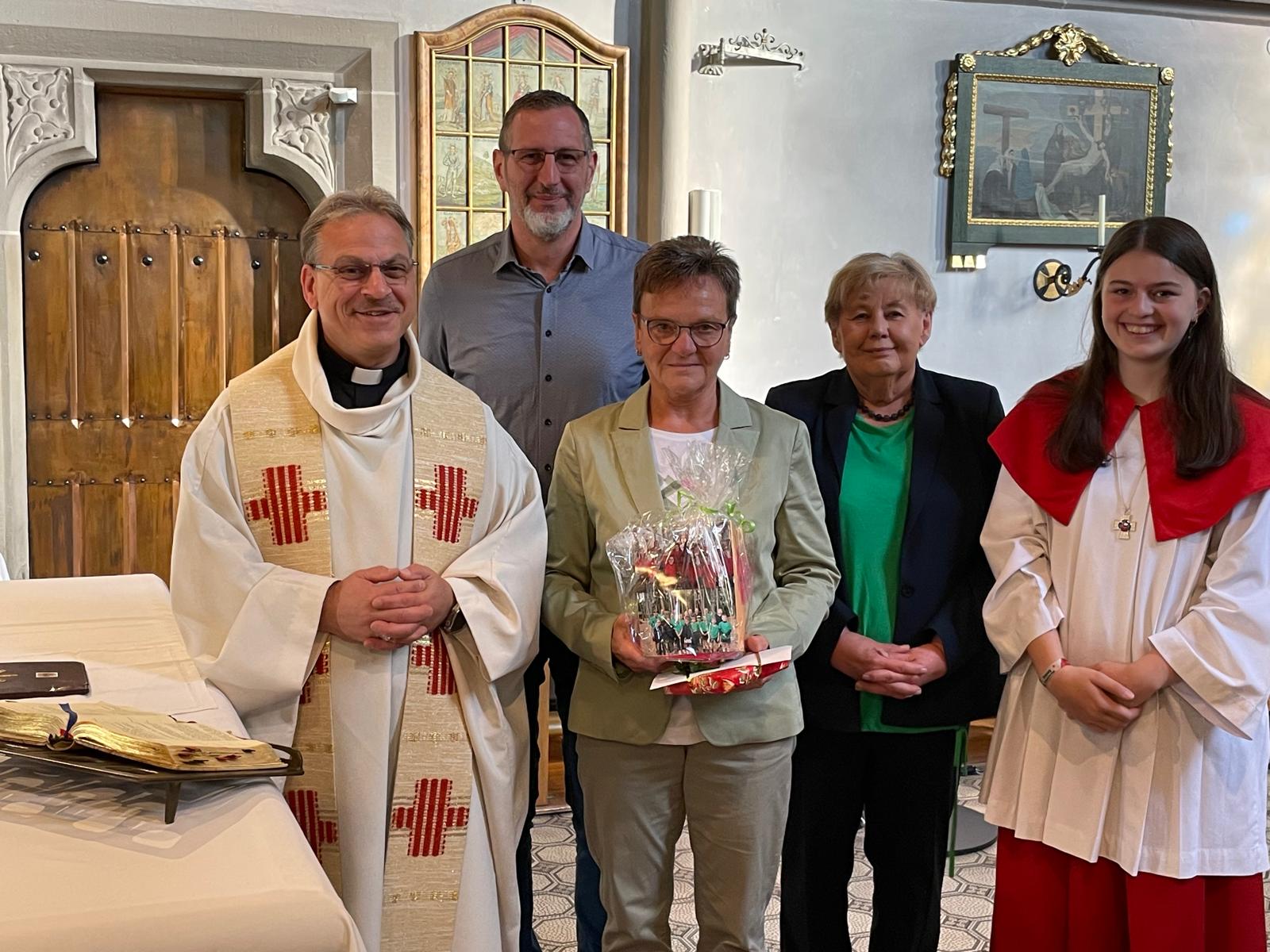 Verabschiedung Mesnerin Hildegard Michel