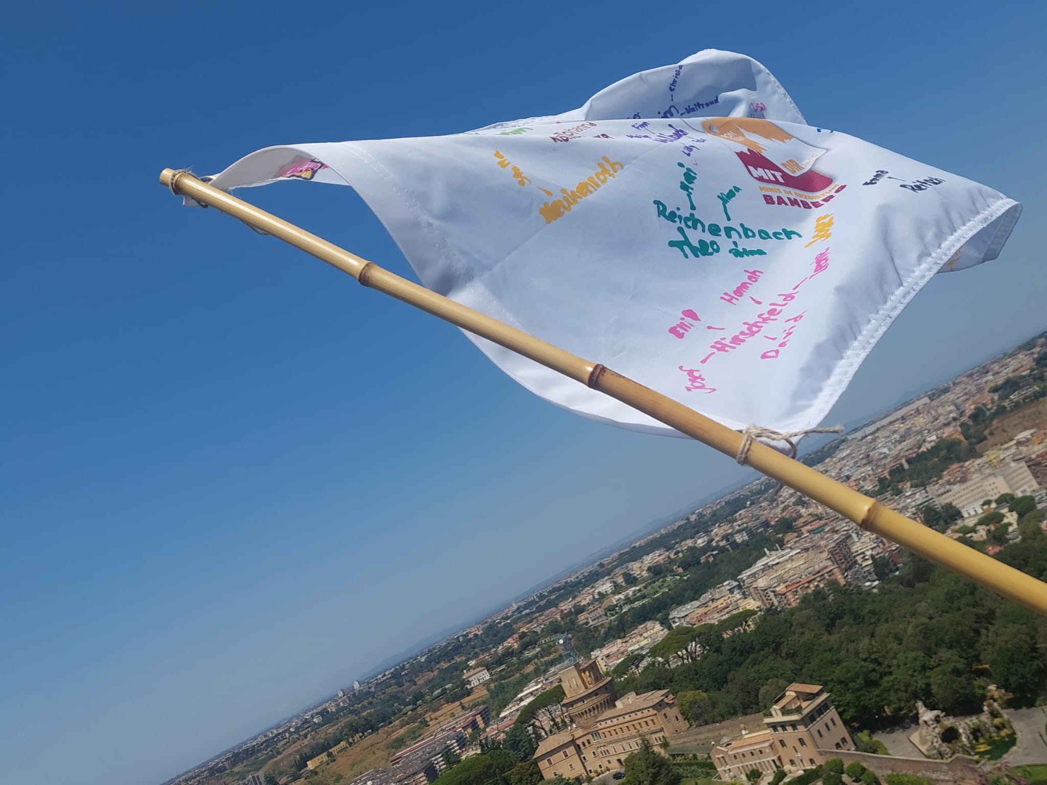 Steinwiesener Minis auf großer Reise