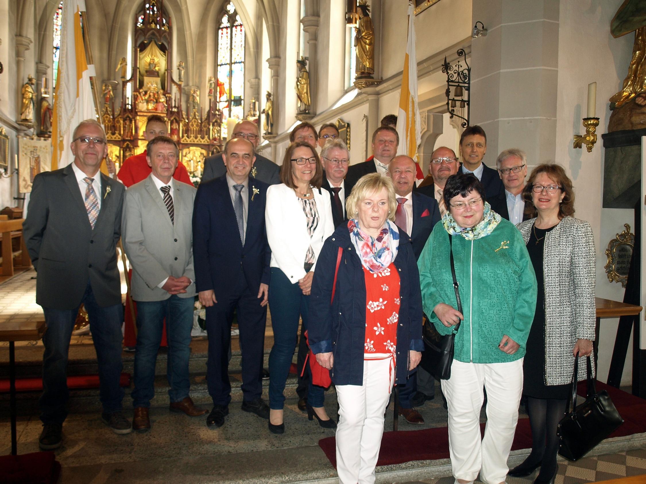 Jubilare Steinwiesen 50 Jahre