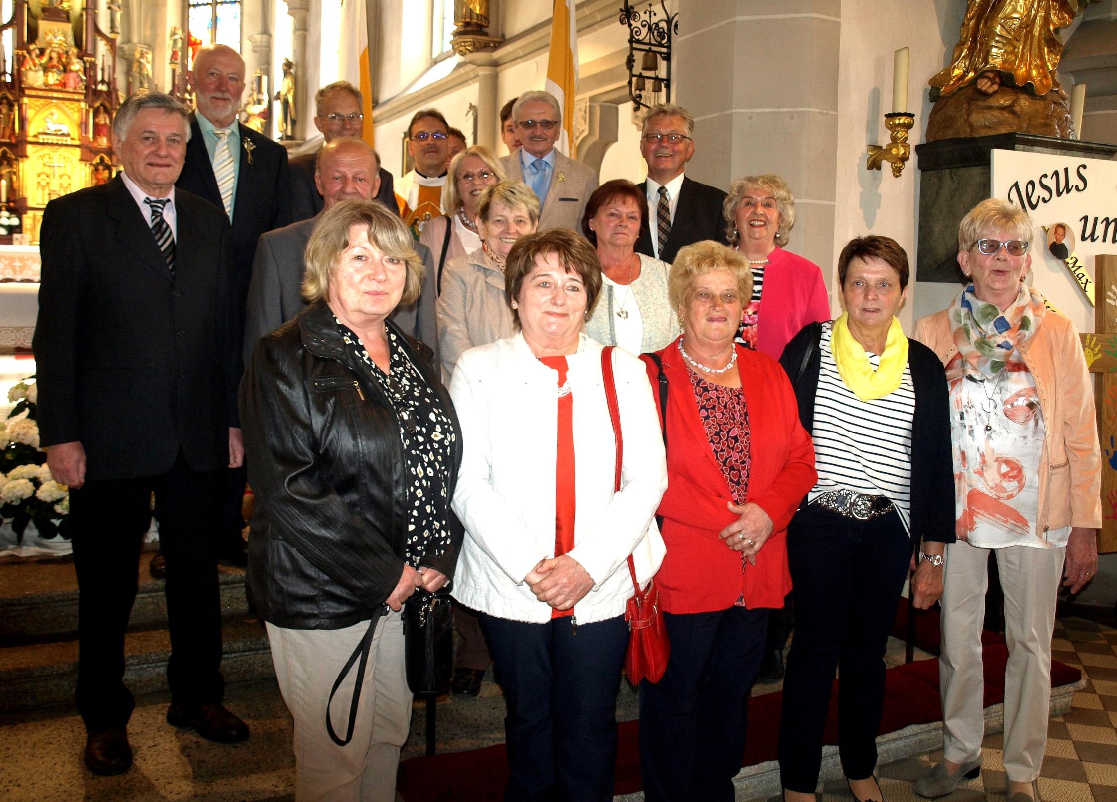 Jubilare Steinwiesen 60 Jahre