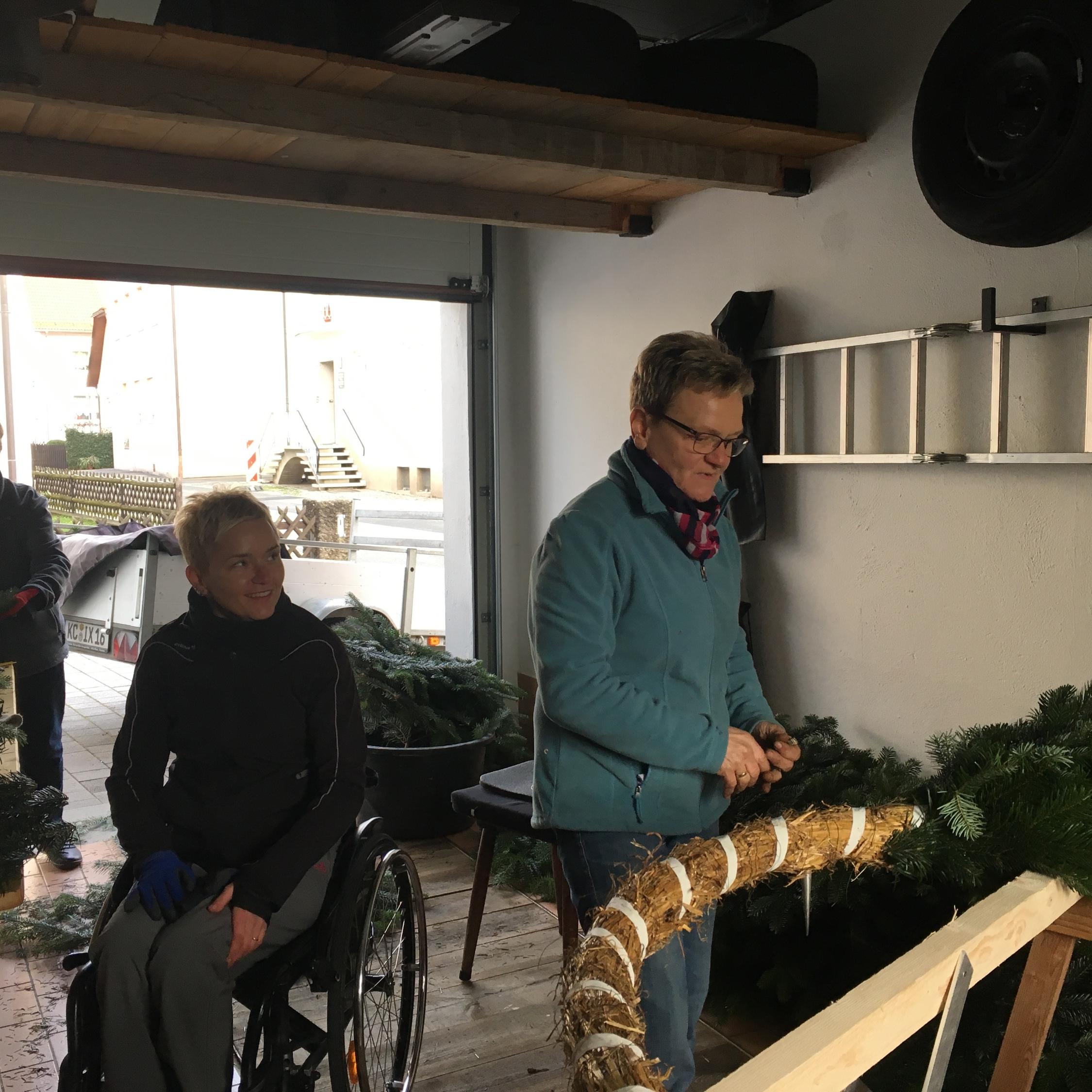 Adventskranz binden 1