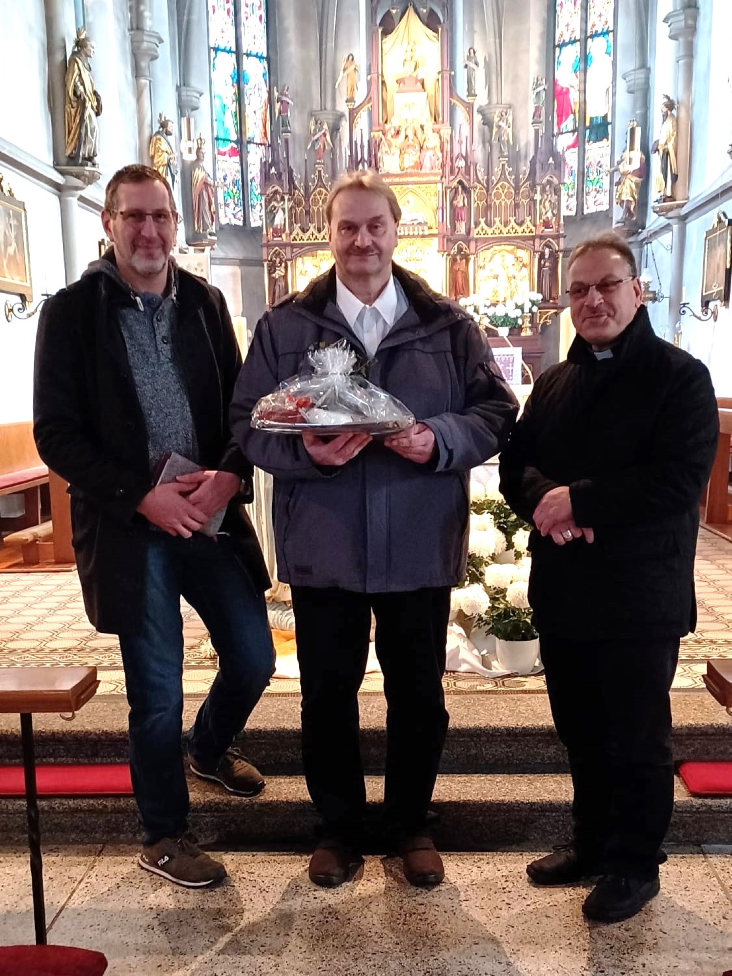 25 Jahre Jubiläum des Organisten Martin Franz