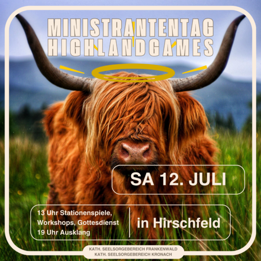 Ministrantentag 2025 Hirschfeld Flyer