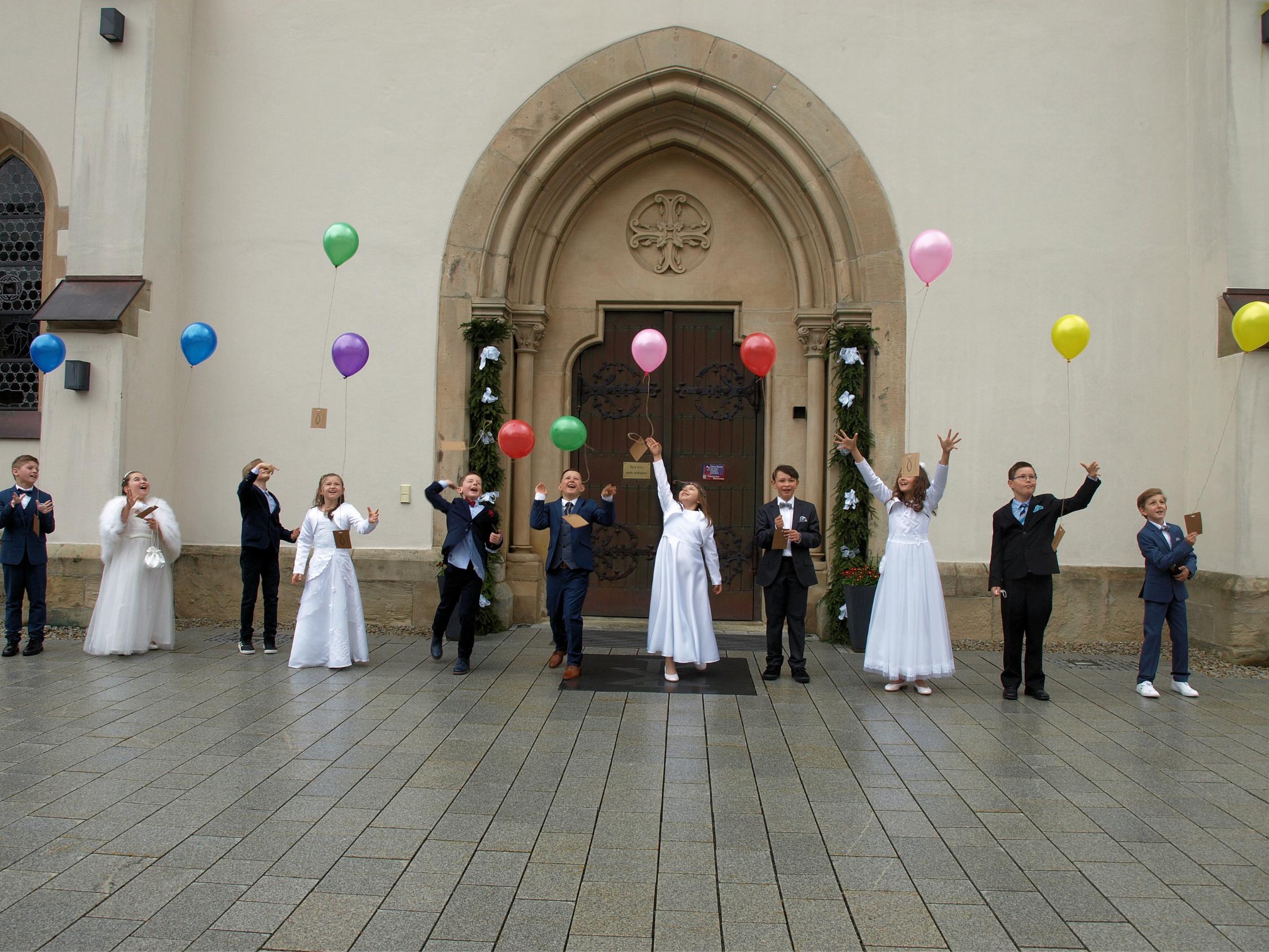 Erstkommunion 2021 in Steinwiesen