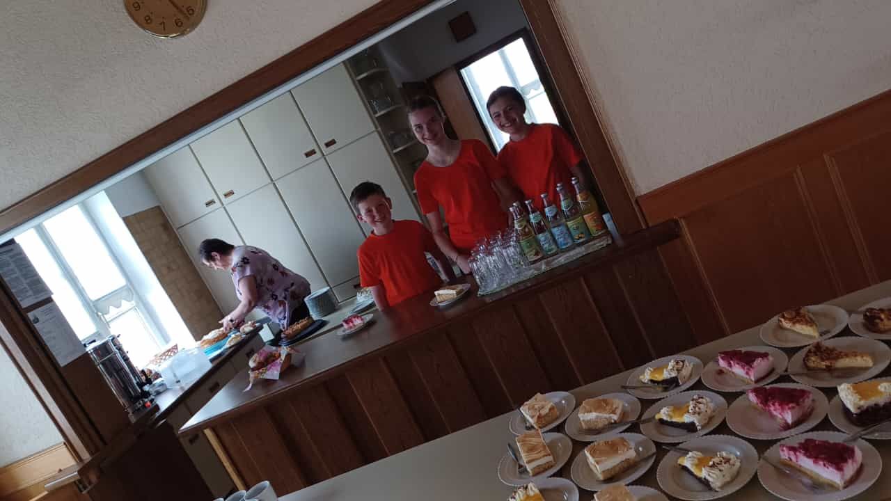 Pfingstsonntag mit den Ministranten