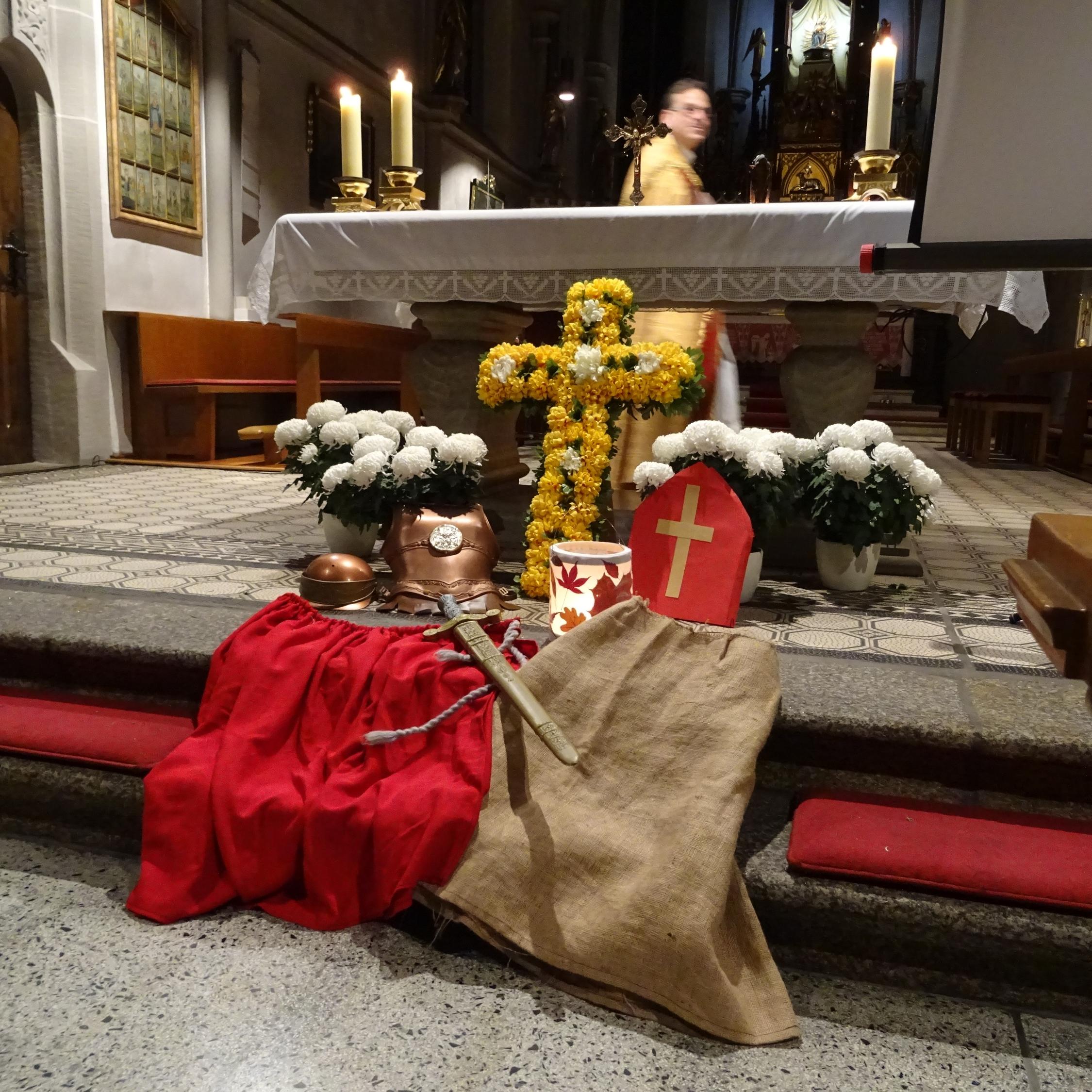 St. Martinsandacht in der Pfarrkirche Steinwiesen