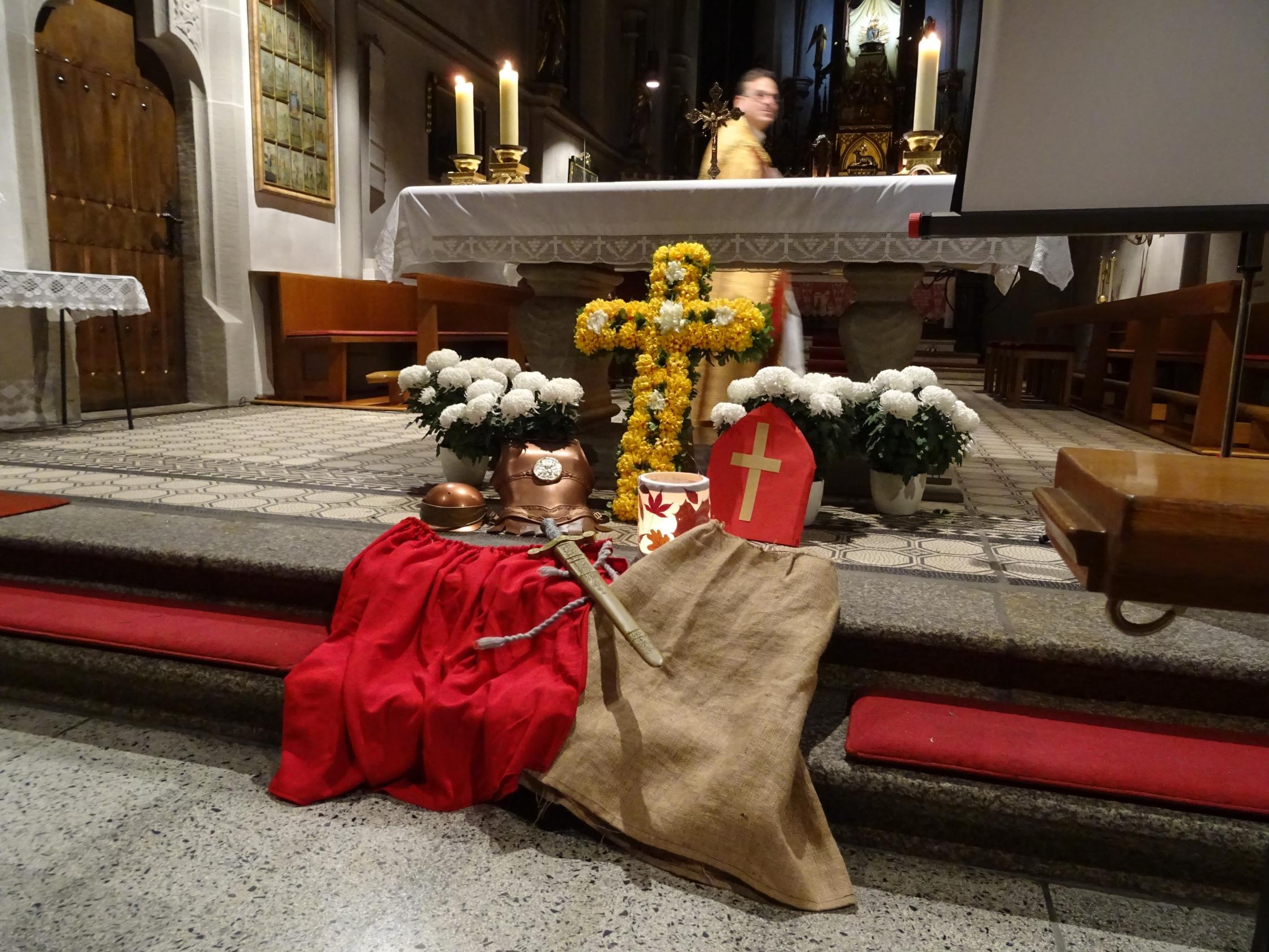 St. Martinsandacht in der Pfarrkirche Steinwiesen