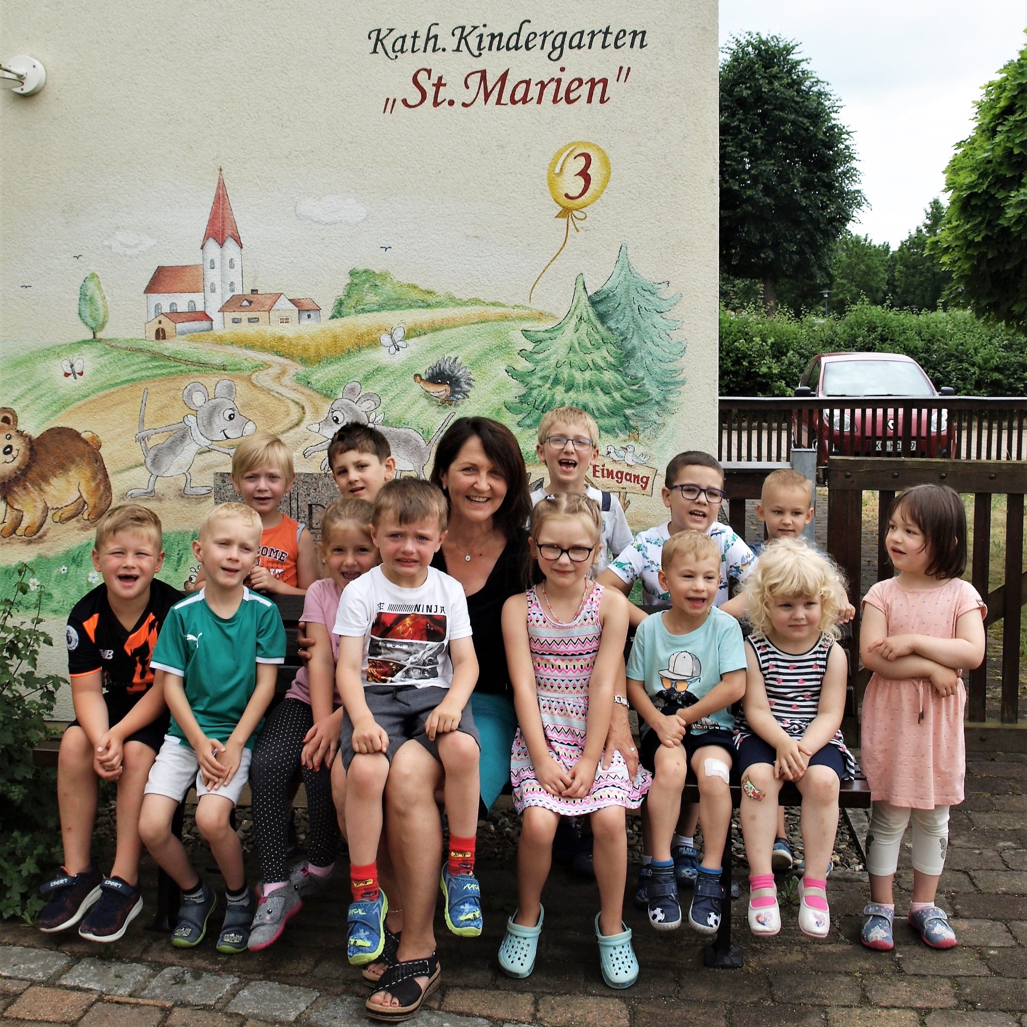 Tanja Emrich und Kinder
