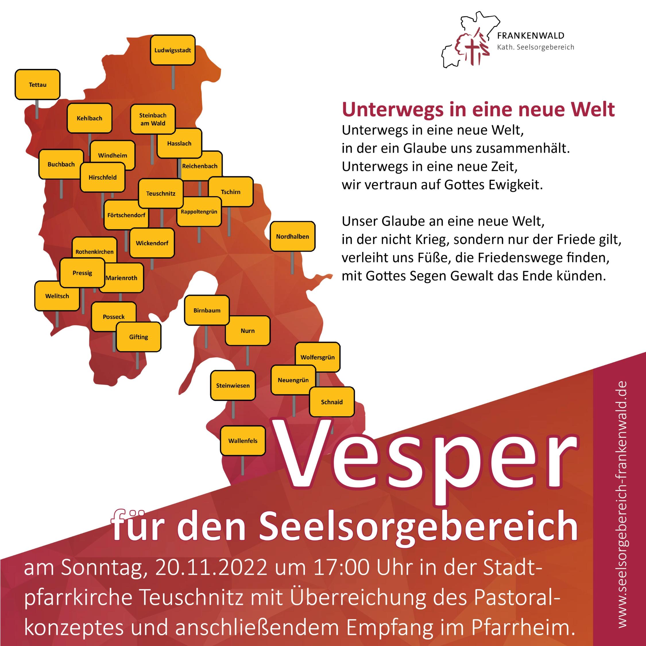 Vesper Seelsorgebereich