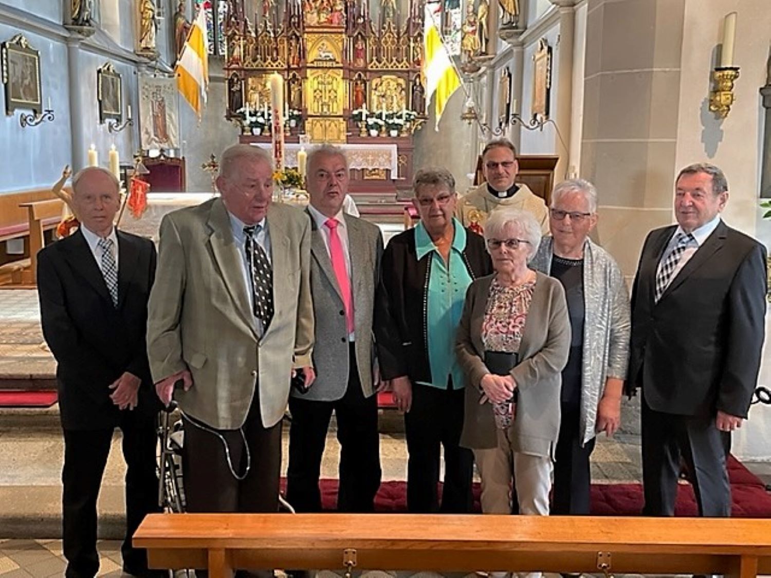 Jubilare Steinwiesen 70 Jahre