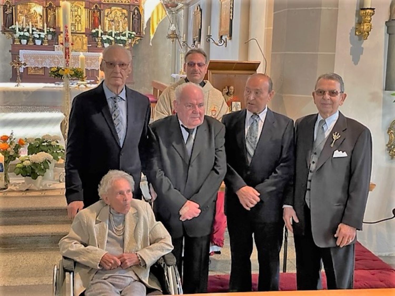 Jubilare Steinwiesen 75 Jahre