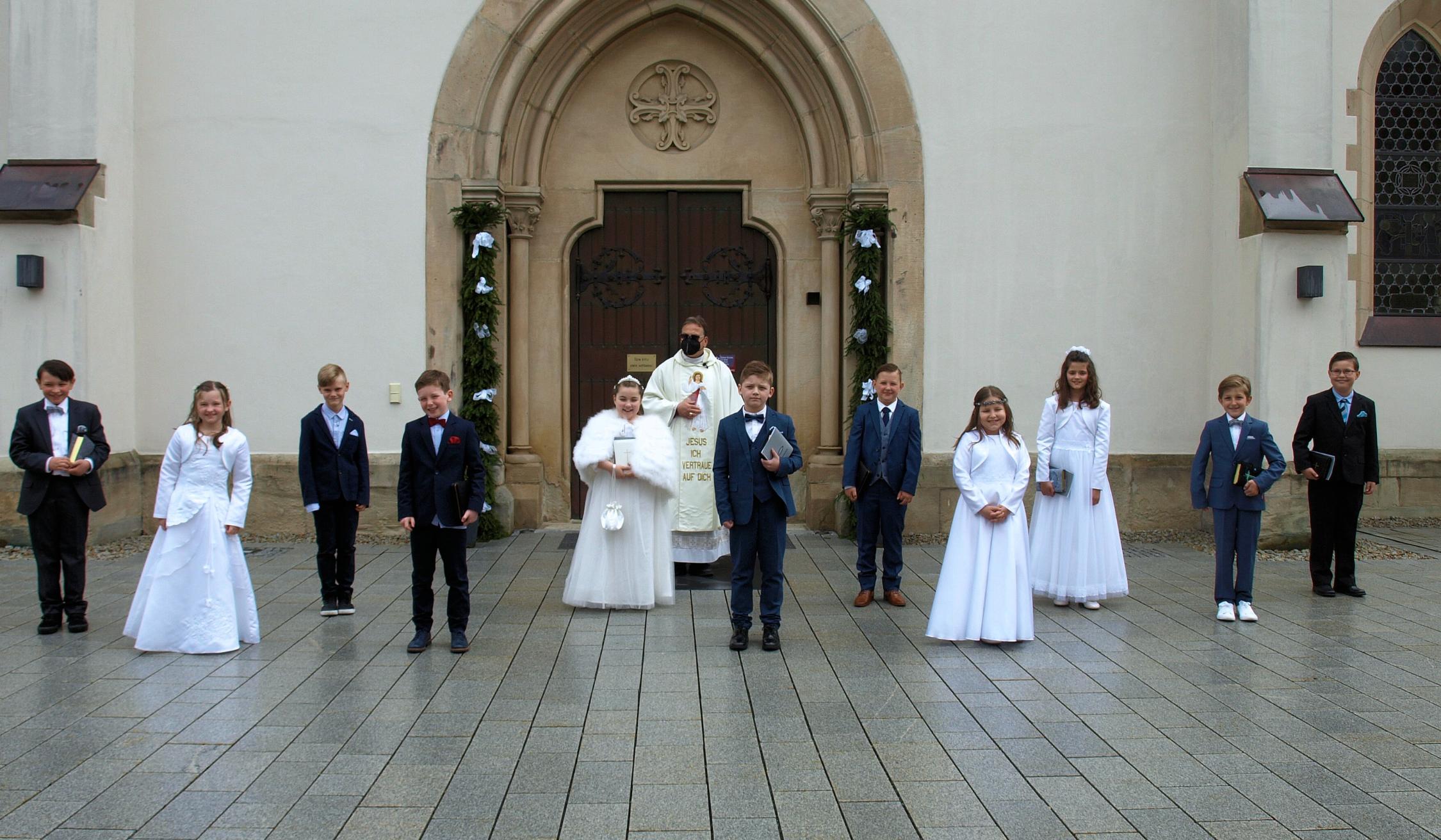 Erstkommunion 2021 in Steinwiesen